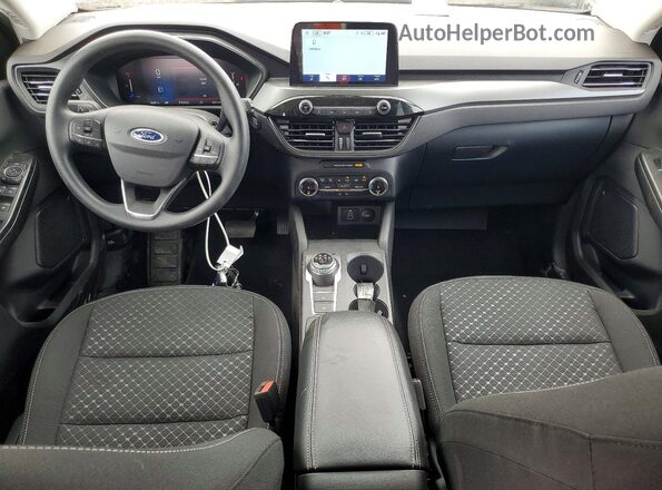 1FMCU0GN2SUB64392 2025 FORD ESCAPE White Dashboard view