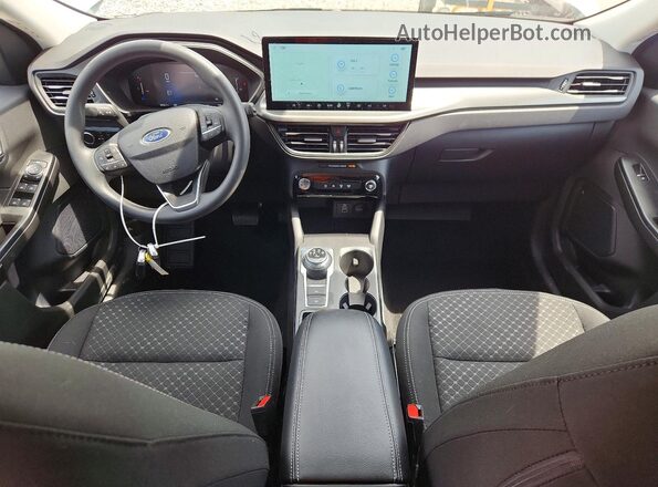 1FMCU0GN4SUB50347 2025 FORD ESCAPE White Dashboard view