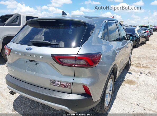 1FMCU0GN9PUA76348 2023 FORD ESCAPE Серебряный Задняя правая четверть