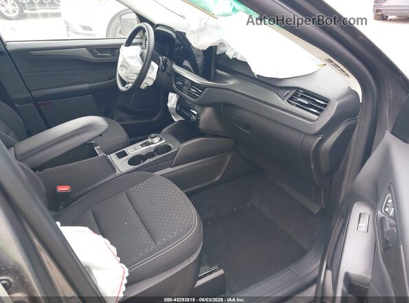 1FMCU0GNXRUB09506 2024 FORD ESCAPE Серый Вид салона спереди