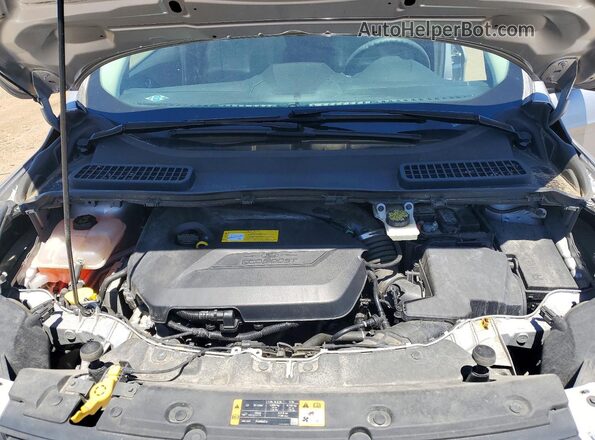 1FMCU0GX0GUC75743 2016 FORD ESCAPE Silver ძრავის განყოფილების ხედი