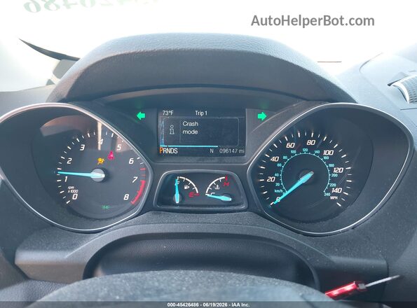 1FMCU0GX2GUB05786 2016 FORD ESCAPE Gray Вид задніх сидінь