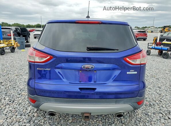 1FMCU0GX3GUB16523 2016 FORD ESCAPE Blue Vista trasera