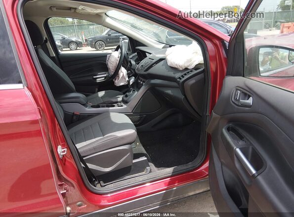 1FMCU0GX4GUA09917 2016 FORD ESCAPE Maroon წინა სალონის ხედი