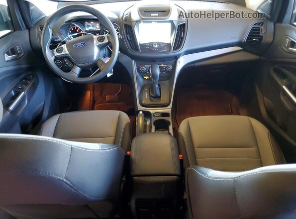 1FMCU0GX4GUB38983 2016 FORD ESCAPE Silver Widok deski rozdzielczej