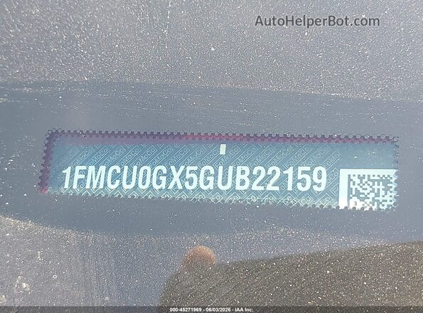 1FMCU0GX5GUB22159 2016 FORD ESCAPE Red 