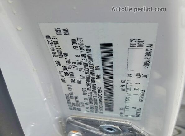 1FMCU0GX6GUC19905 2016 FORD ESCAPE White Вид підкапотного простору