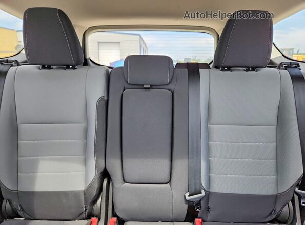1FMCU0GX7GUA08762 2016 FORD ESCAPE Красный Вид задних сидений