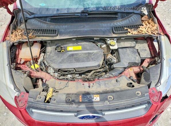 1FMCU0GX7GUA08762 2016 FORD ESCAPE Красный Вид подкапотного пространства
