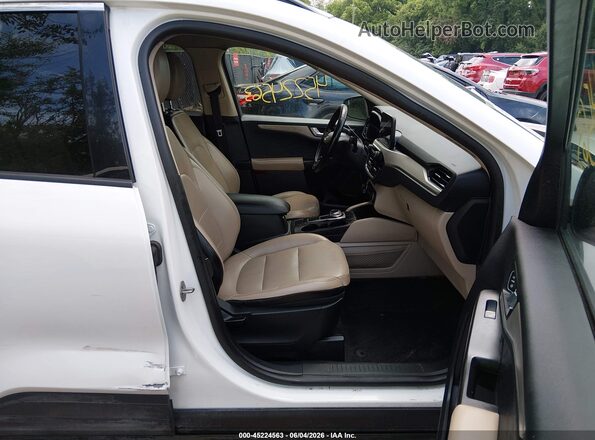 1FMCU0H60LUA68558 2020 FORD ESCAPE White Vista interior delantera