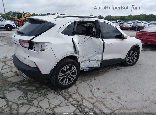 1FMCU0H61LUB45695 2020 FORD ESCAPE Белый Задняя правая четверть