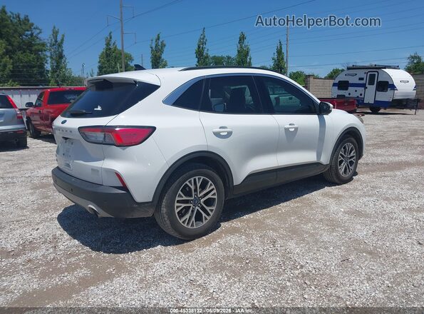 1FMCU0H62LUA58923 2020 FORD ESCAPE White Задня права чверть
