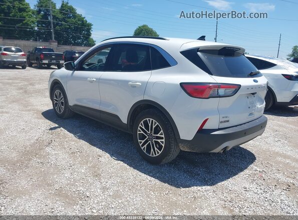 1FMCU0H62LUA58923 2020 FORD ESCAPE White Задня ліва чверть