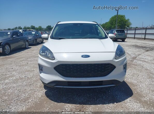 1FMCU0H62LUA58923 2020 FORD ESCAPE White Вид щитка приладів
