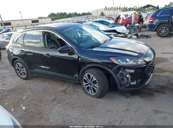 1FMCU0H65LUA81371 2020 FORD ESCAPE Black Vista del cuadro de instrumentos