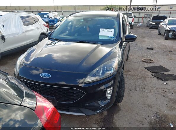 1FMCU0H65LUA81371 2020 FORD ESCAPE Black Vista del salpicadero