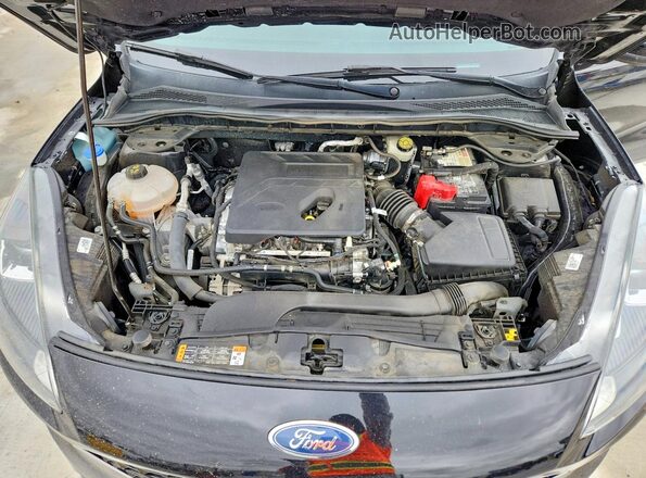 1FMCU0H65LUB78442 2020 FORD ESCAPE Black Vista del compartimento del motor