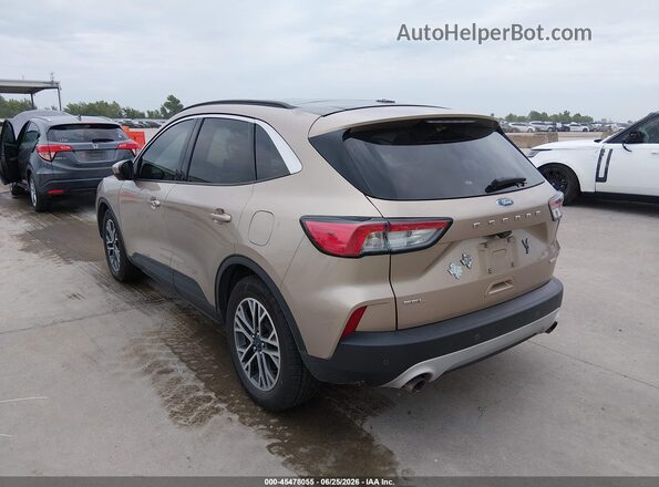 1FMCU0H67LUA76060 2020 FORD ESCAPE Beige Tył lewy