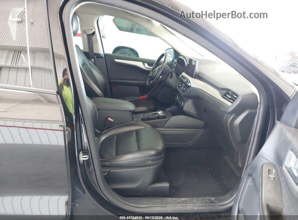 1FMCU0H67LUB20543 2020 FORD ESCAPE Black Front interior view