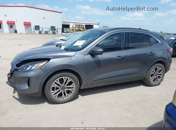 1FMCU0H68MUA24468 2021 FORD ESCAPE Gray 360 interior view