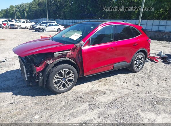 1FMCU0H69LUA05412 2020 FORD ESCAPE Red Front left