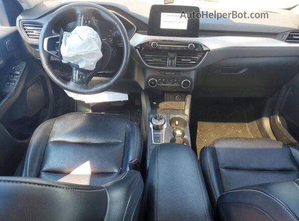 1FMCU0H69LUA33159 2020 FORD ESCAPE Silver Առջևի վահանակի տեսք