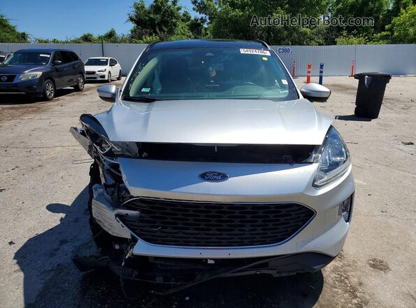 1FMCU0H69LUA33159 2020 FORD ESCAPE Silver Դիմացի տեսք