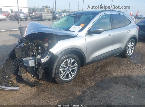 1FMCU0H69NUB94324 2022 FORD ESCAPE Silver წინა მარცხენა ხედი სამი მეოთხედიდან