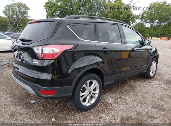 1FMCU0HD0JUB91613 2018 FORD ESCAPE Black Задня права чверть