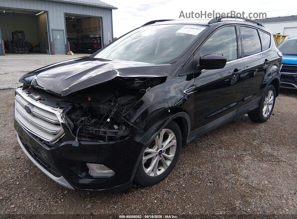 1FMCU0HD0JUB91613 2018 FORD ESCAPE Black Вид спереду