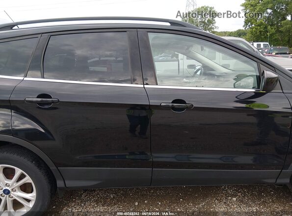 1FMCU0HD0JUB91613 2018 FORD ESCAPE Black Панорамний вид салону 360°