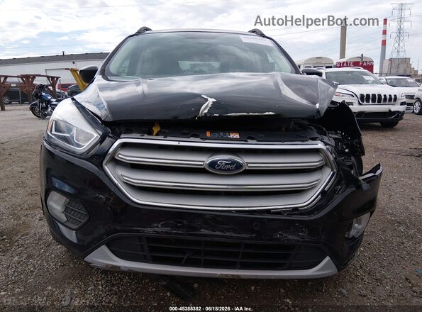 1FMCU0HD0JUB91613 2018 FORD ESCAPE Black Вид задньої частини салону