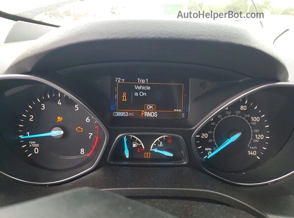 1FMCU0HD0KUB26083 2019 FORD ESCAPE Серебряный 