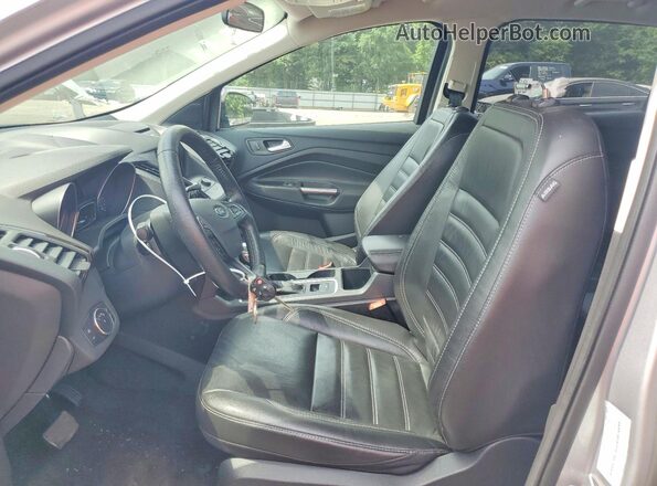 1FMCU0HD1JUA03407 2018 FORD ESCAPE Gray Вид салону спереду