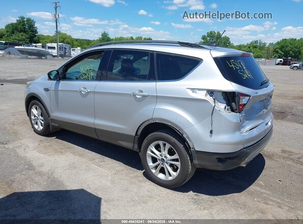 1FMCU0HD2JUB27248 2018 FORD ESCAPE Silver Հետևի ձախ