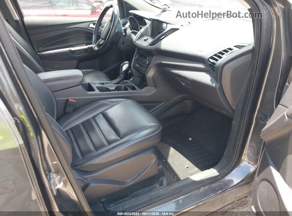 1FMCU0HD2KUA54030 2019 FORD ESCAPE Gray Widok wnętrza z przodu