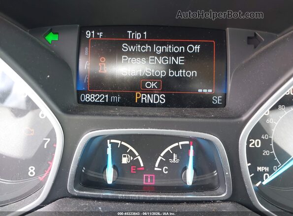 1FMCU0HD2KUA54030 2019 FORD ESCAPE Gray 