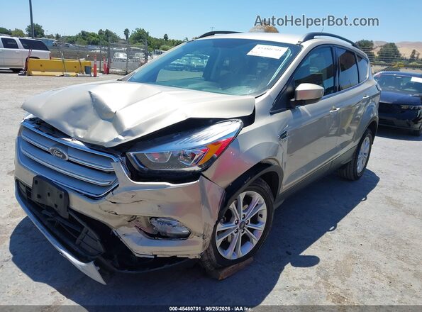 1FMCU0HD3JUC76817 2018 FORD ESCAPE Gold Front left