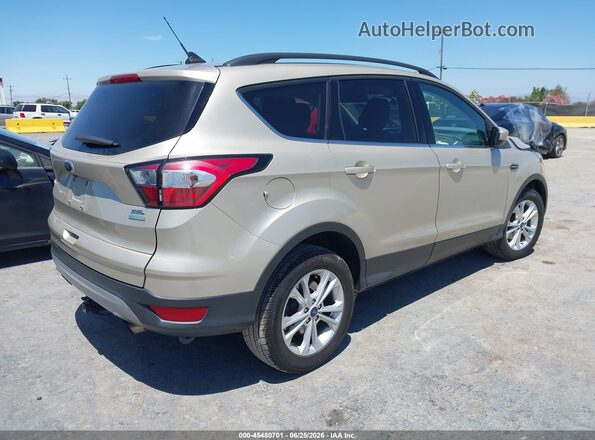 1FMCU0HD3JUC76817 2018 FORD ESCAPE Gold Rear right