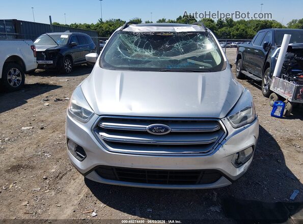 1FMCU0HD3KUA01935 2019 FORD ESCAPE Silver Սարքավորումների վահանակի տեսք