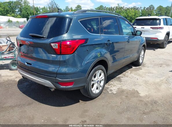 1FMCU0HD3KUC19339 2019 FORD ESCAPE Blue Trasero derecho