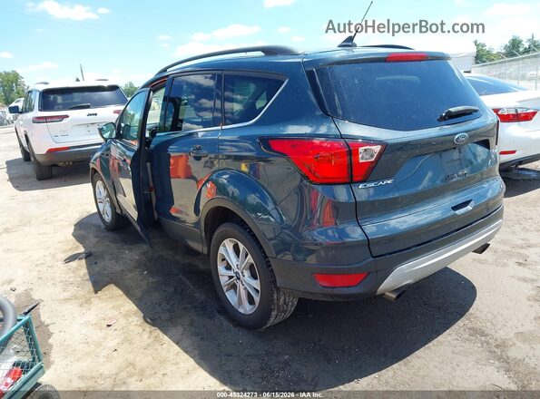 1FMCU0HD3KUC19339 2019 FORD ESCAPE Blue Trasero izquierdo