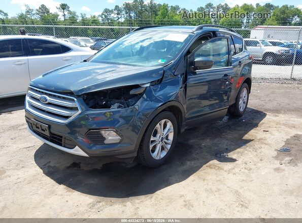 1FMCU0HD3KUC19339 2019 FORD ESCAPE Blue Vista tres cuartos delantera izquierda