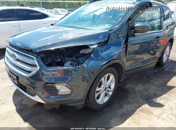 1FMCU0HD3KUC19339 2019 FORD ESCAPE Blue Vista frontal