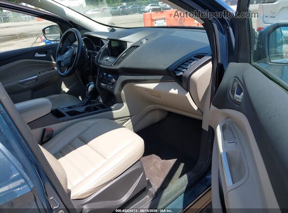 1FMCU0HD3KUC19339 2019 FORD ESCAPE Blue Vista interior delantera