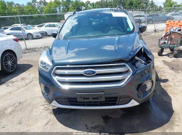 1FMCU0HD3KUC19339 2019 FORD ESCAPE Blue Vista del cuadro de instrumentos
