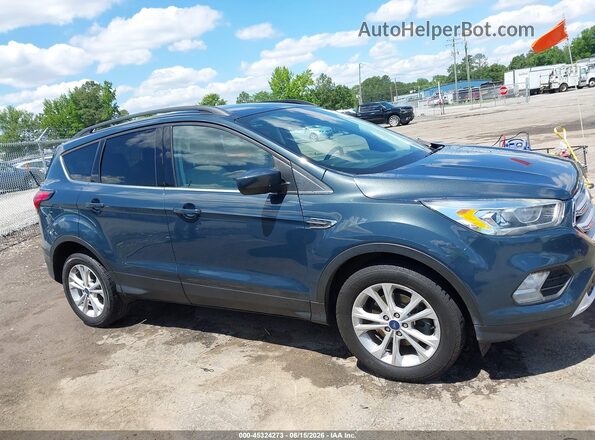 1FMCU0HD3KUC19339 2019 FORD ESCAPE Blue Vista interior trasera