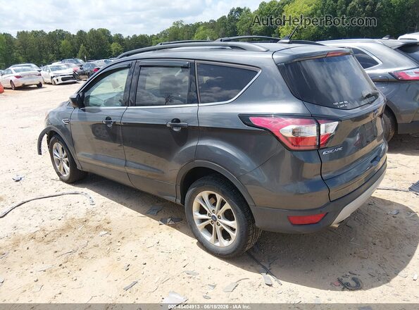1FMCU0HD5JUB19631 2018 FORD ESCAPE Gray Задня ліва чверть
