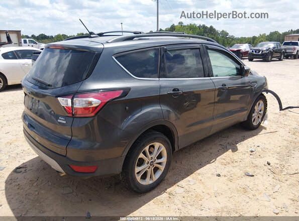 1FMCU0HD5JUB19631 2018 FORD ESCAPE Gray Задня права чверть