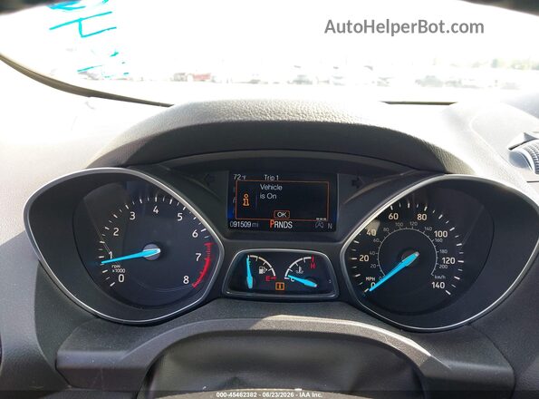 1FMCU0HD5JUD44535 2018 FORD ESCAPE Gray უკანა სავარძლების ხედი